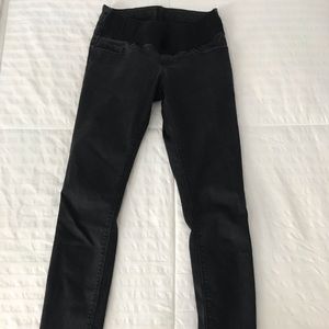 Maternity jeans, black